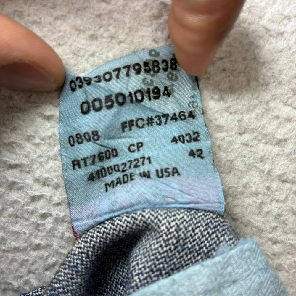 Vintage Levis 501 Straight Jeans Men 40x31 Blue Fade Button Fly Y2K 90s Made USA